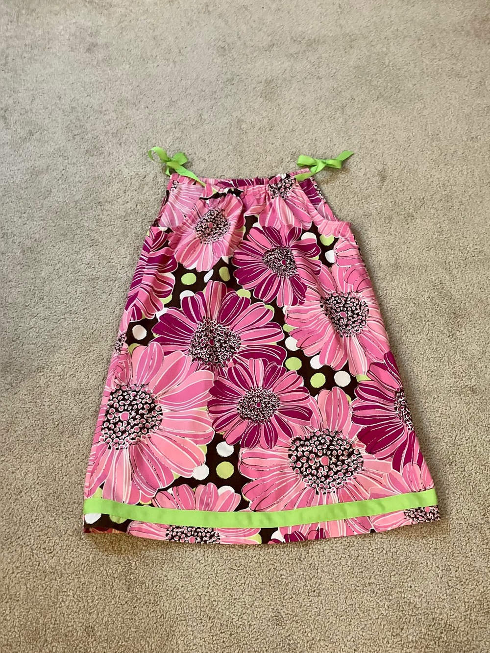 Hanna Andersson Pillowcase Dress, China Pink - Size 140 (US 10) (EUC)